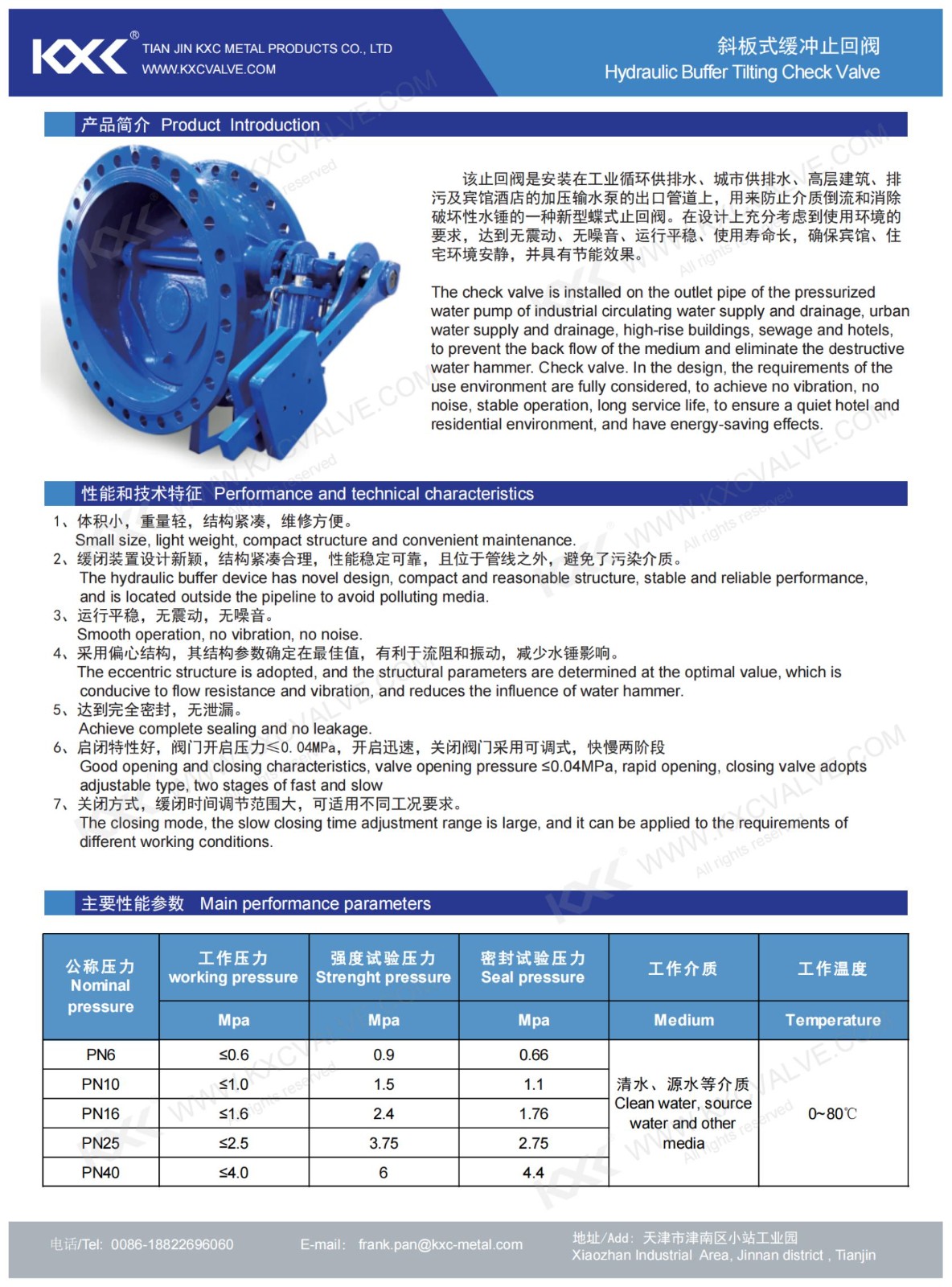 Anti Water Hammer Check Valve