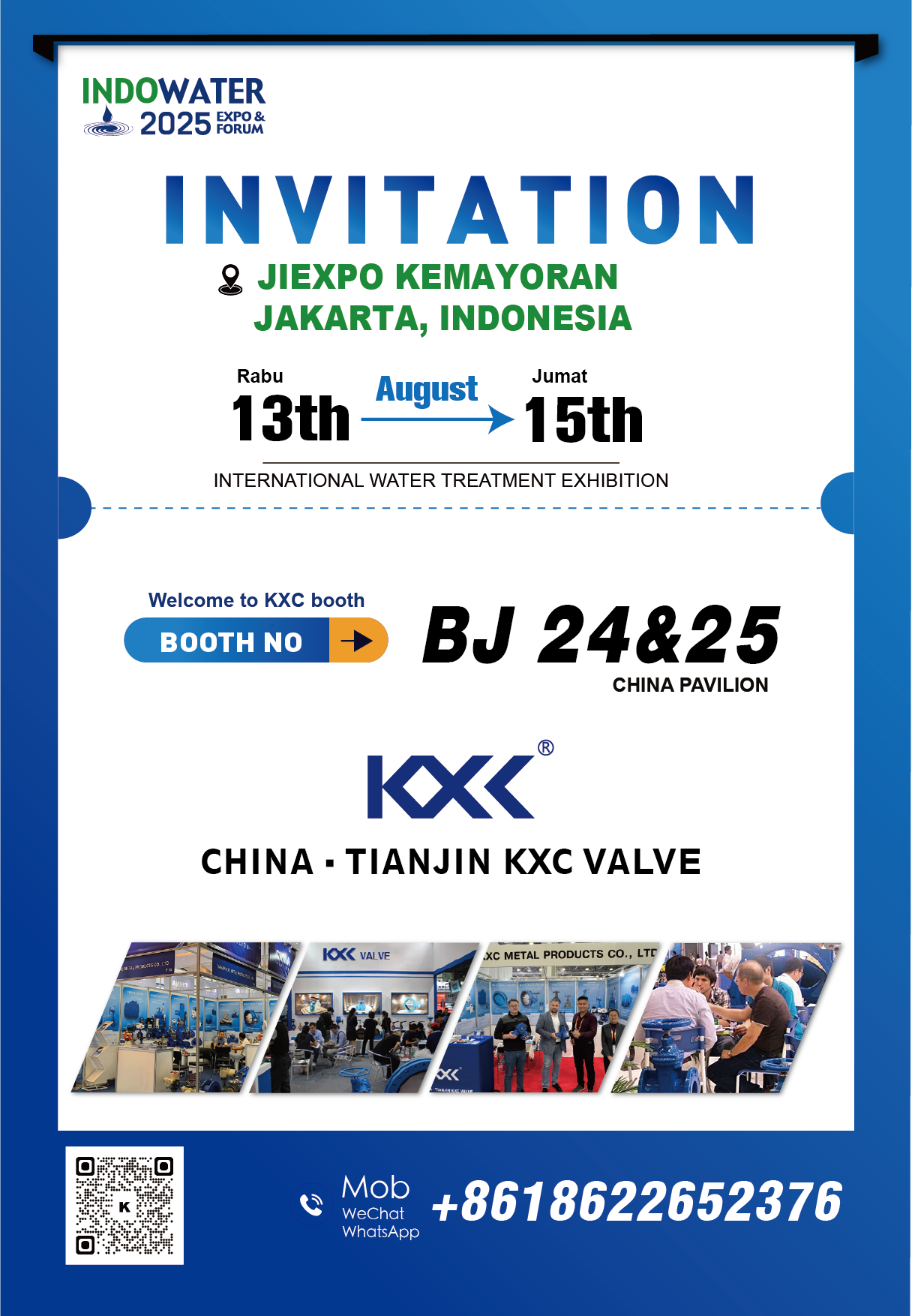 Focus on the Exhibition! KXC valves sincerely invite industry partners.