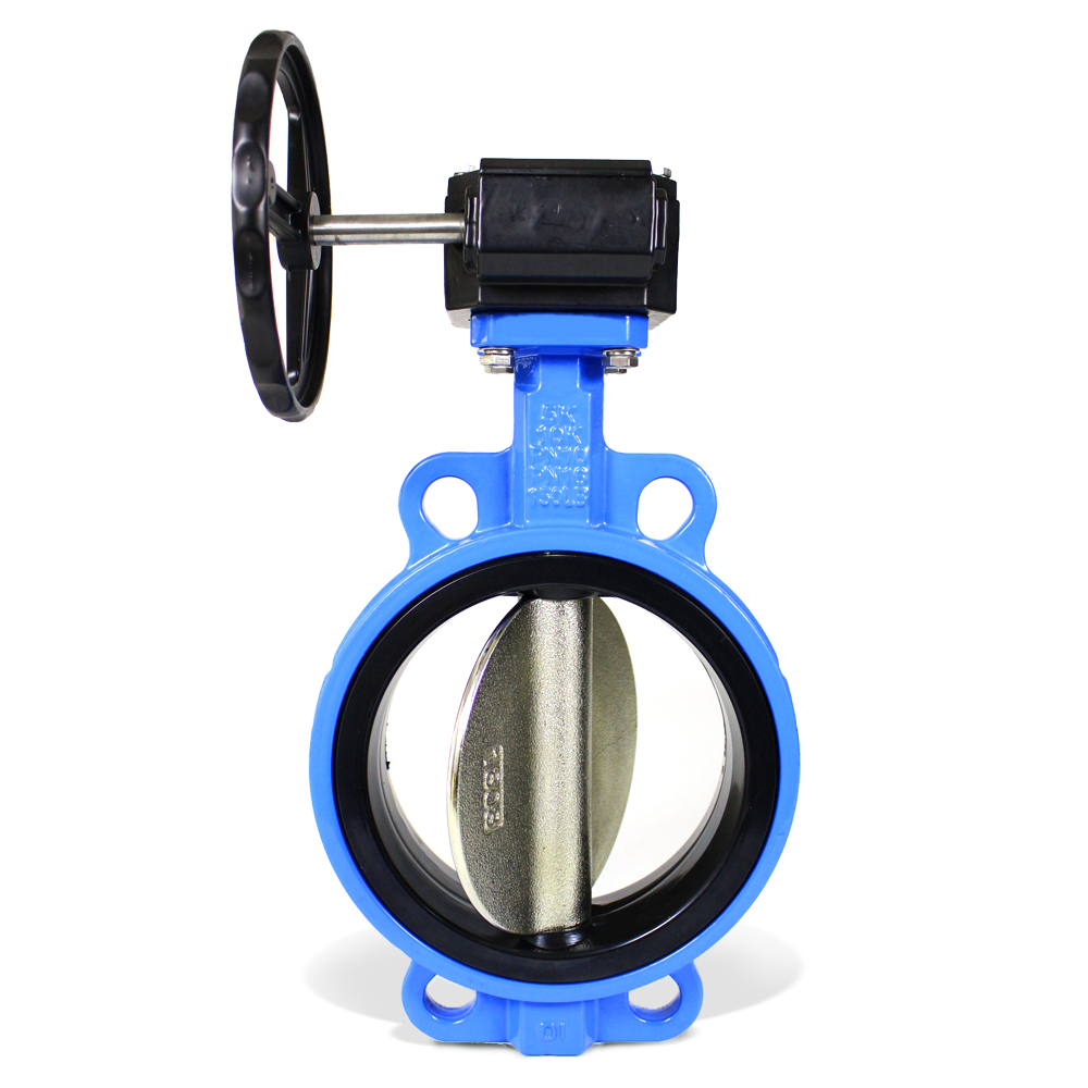 DI Body  Wafer type butterfly valve