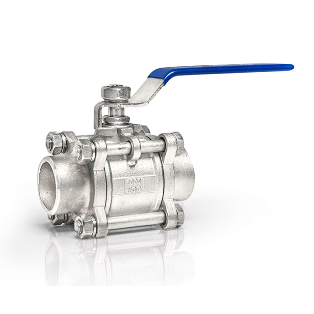 3pc Type Butt Ball Valve 