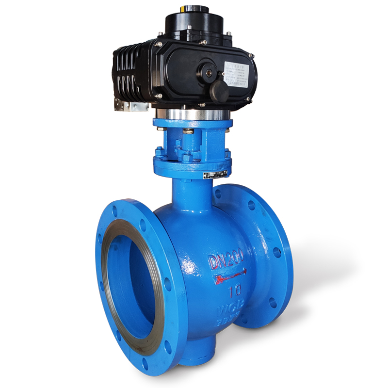 Flange Motorized V Type Ball Valve