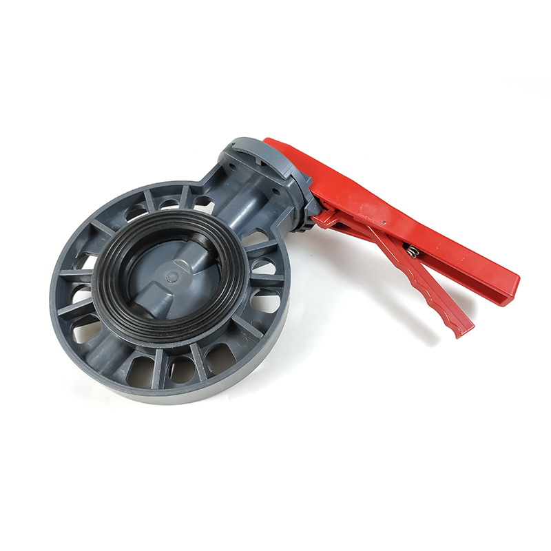 Handle UPVC Water butterfly valve