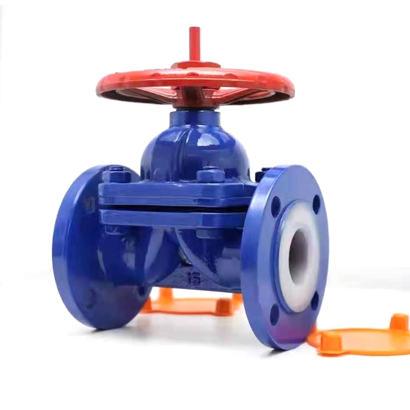 PTFE Lined weir diaphragm valve