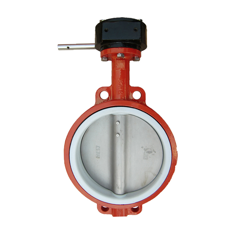 PTFE Lined Wafer Butterfly Valve