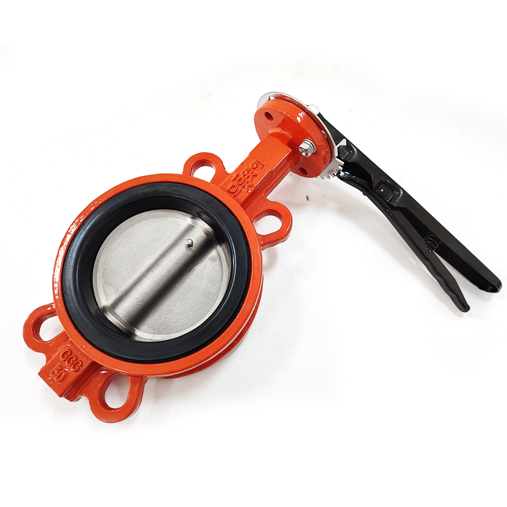 EN593 BS5155  EPDM SEAT Ductile Iron wafer Butterfly Valve