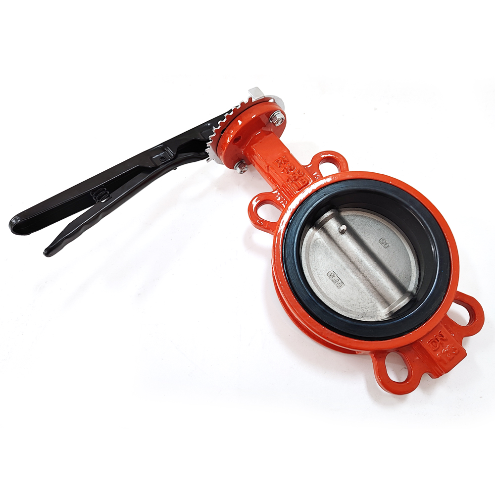 EN593 BS5155  EPDM SEAT Ductile Iron wafer Butterfly Valve