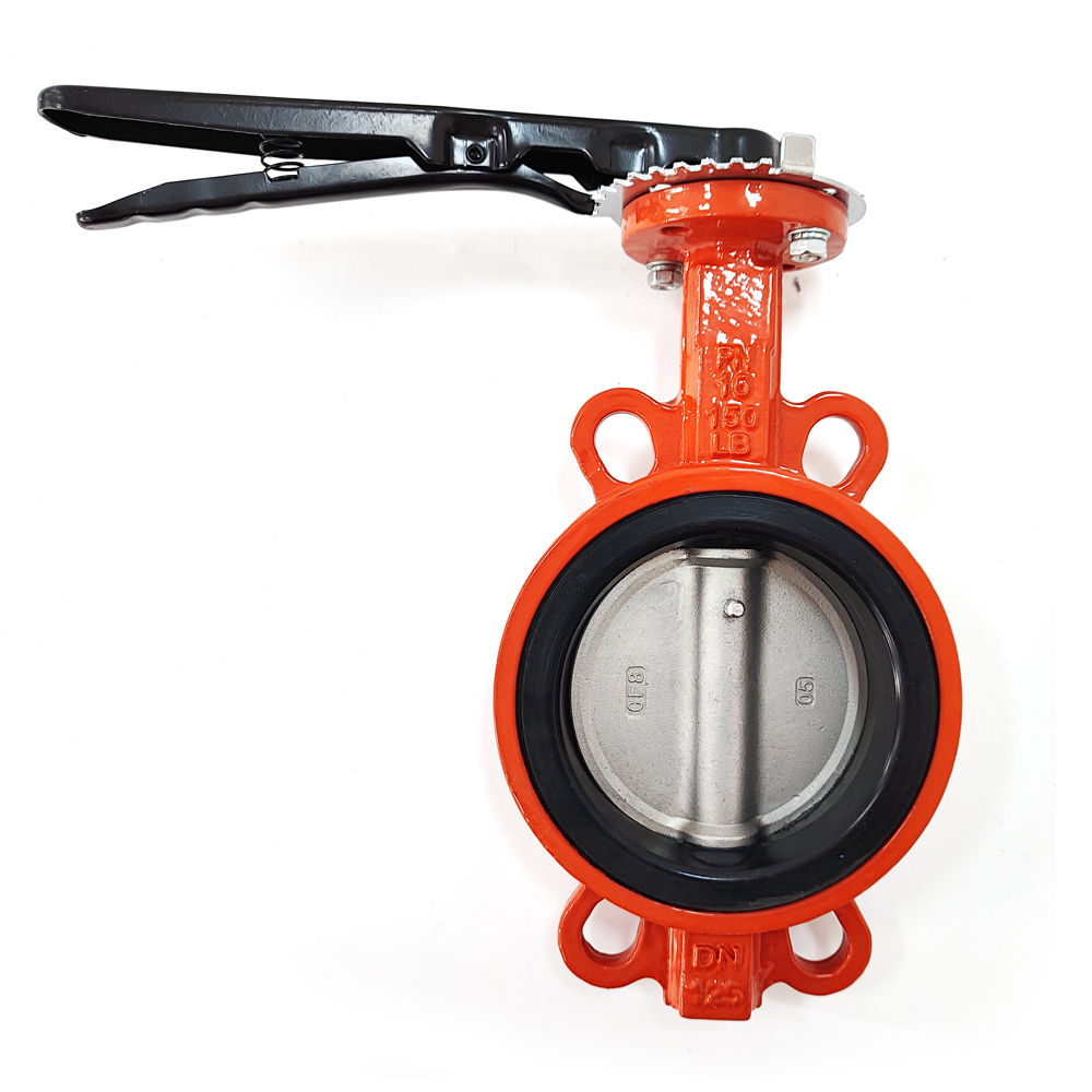 EN593 BS5155  EPDM SEAT Ductile Iron wafer Butterfly Valve