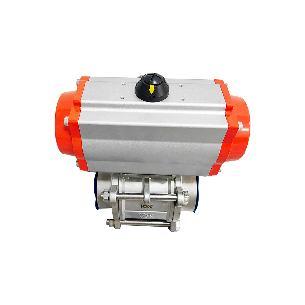 Three piece ball valve